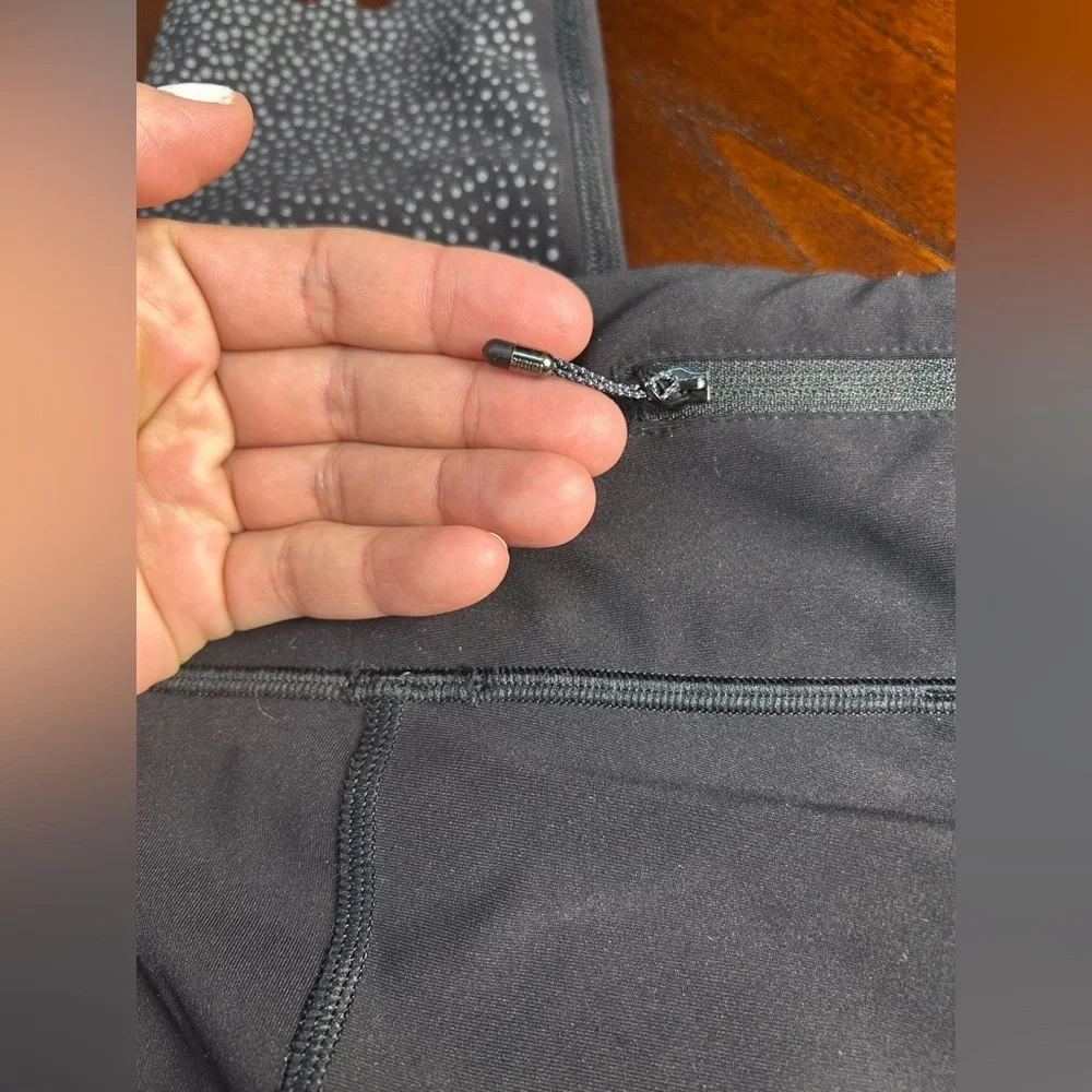 Lululemon Athletica Black Cropped Leggings